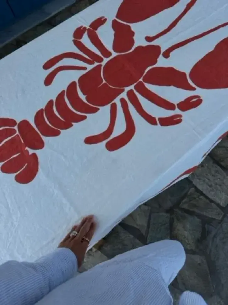 Linge de table textile - FESTIVE Nappe (Tablecloth with Illustrations) - LOVEM THE LABEL