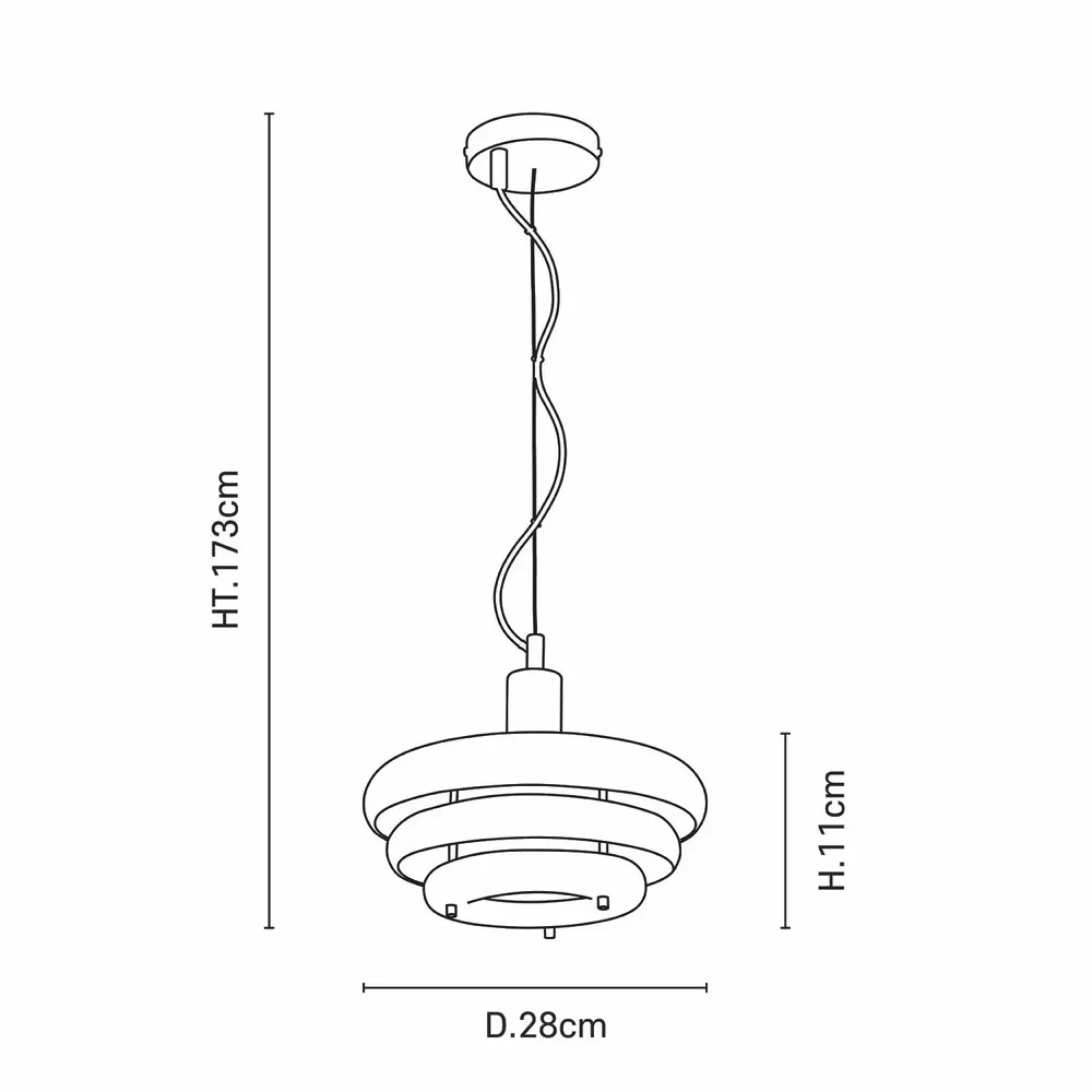 Suspensions - SUNSET suspension D28cm - MARKET SET