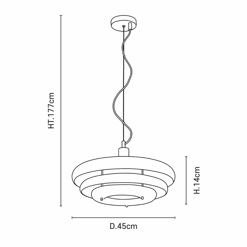 Hanging lights - SUNSET suspension D45cm - MARKET SET