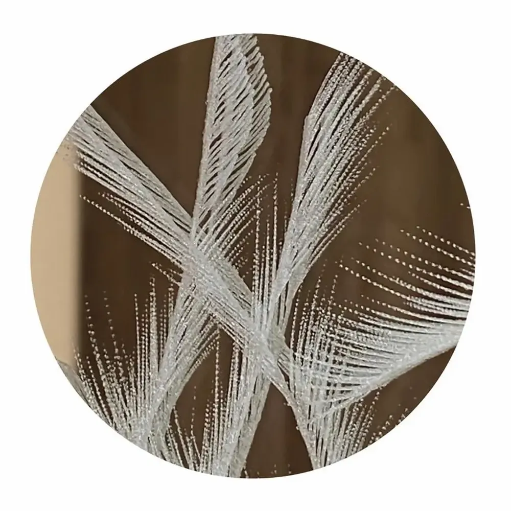 Mirrors - MIRROR - SILVER VELVET - 60 CM - MIRO’ART™- ORSIGNÉ™ BY AMANDINE MANGENOT