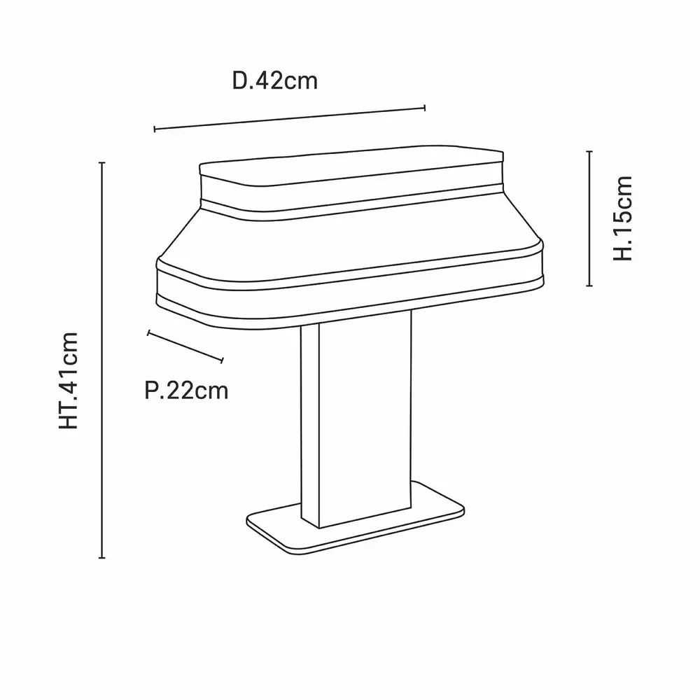 Table lamps - SQUARE lampe - MARKET SET