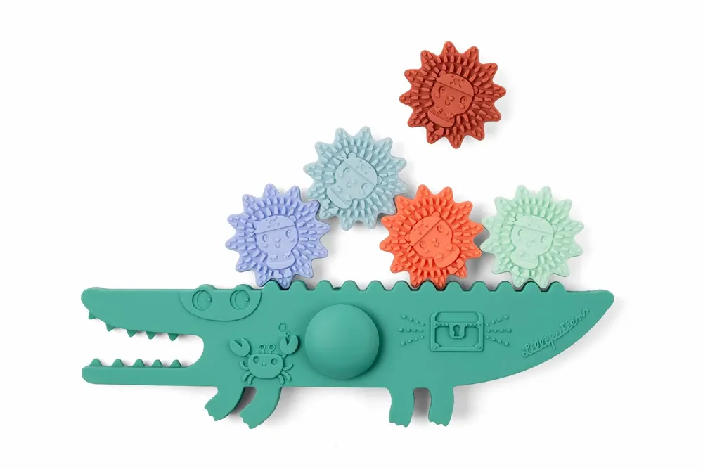 Jouets enfants - Crocodile de bain balancier - LILLIPUTIENS
