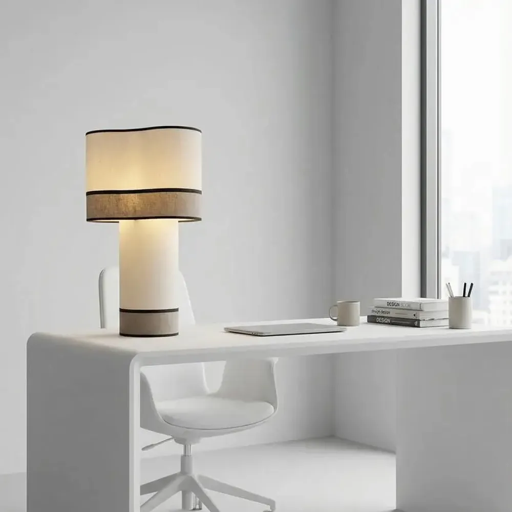 Table lamps - White CLOVER lamp - CÔTE OUEST DÉCO - PRO