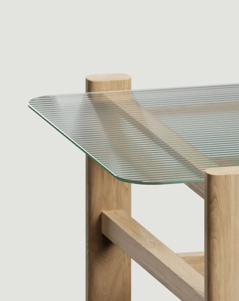 Tables basses - Table basse TAN en chêne - UPPER HALF