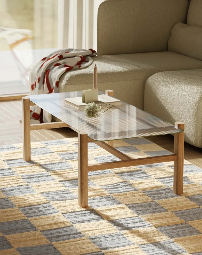 Tables basses - Table basse TAN en chêne - UPPER HALF