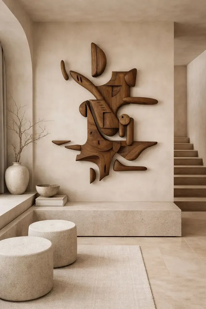 Other wall decoration - NAMI Sculpture - LINNV STUDIO
