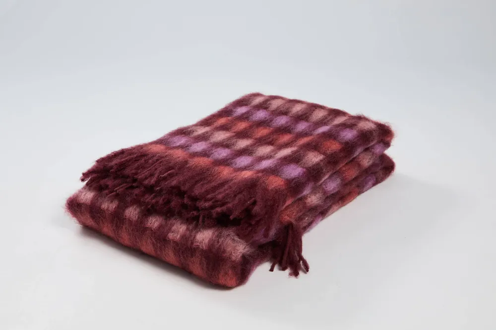 Throw blankets - Serenity Plaid - MANTAS EZCARAY