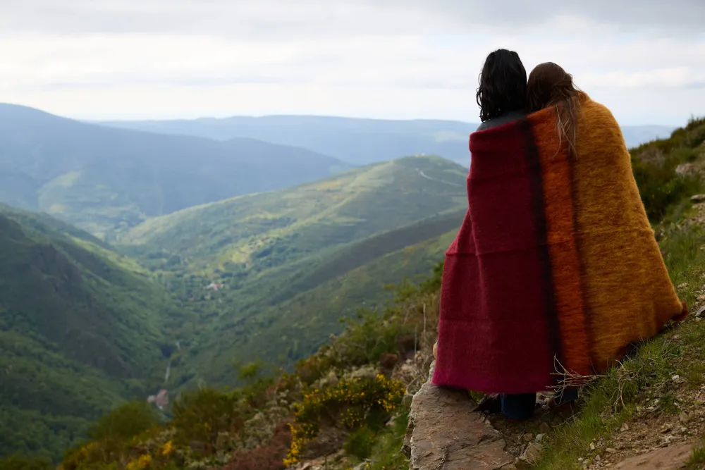 Throw blankets - Serenity Plaid - MANTAS EZCARAY