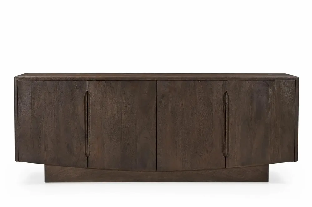 Meubles TV - BUFFET MINDI EN BOIS BRUN 200x38x80 CM - ETHAN CHLOE