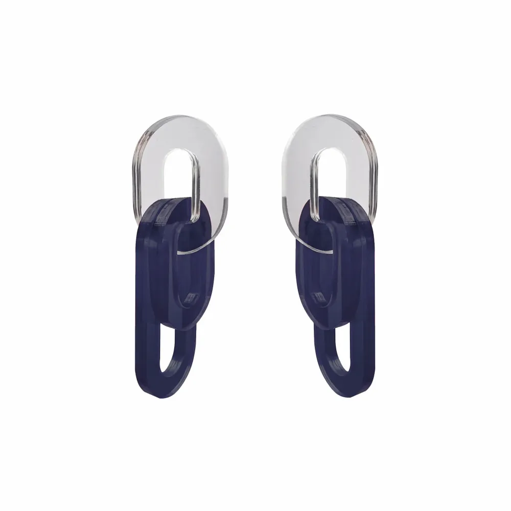 Bijoux - ELLIPSE L Pétrol - TELLMEE