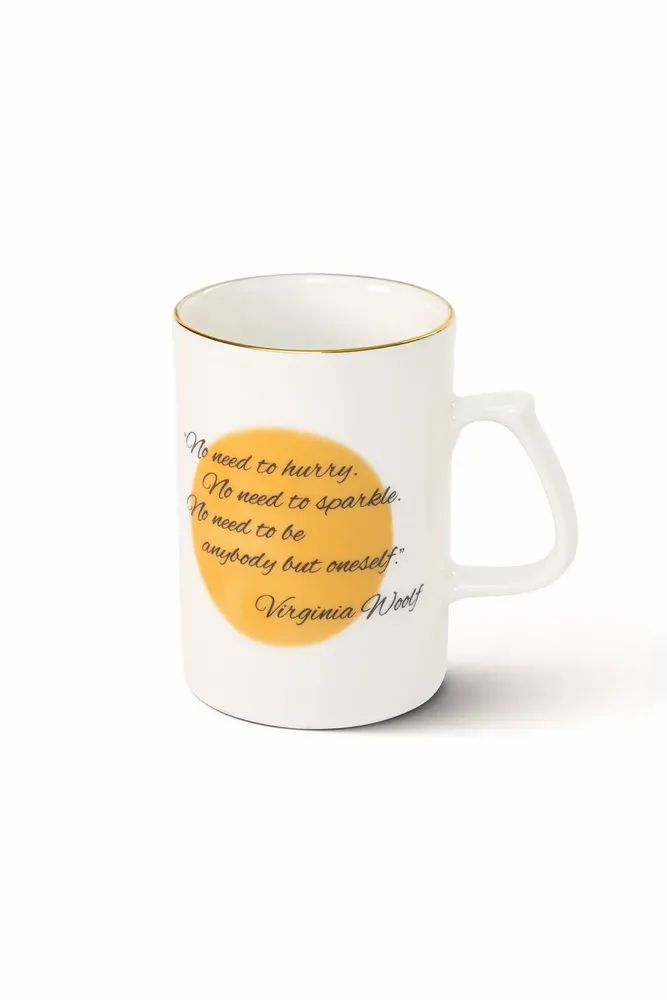 Tasses et mugs - Virginia Woolf Porcelain Mug - SOMNIA ATELIER