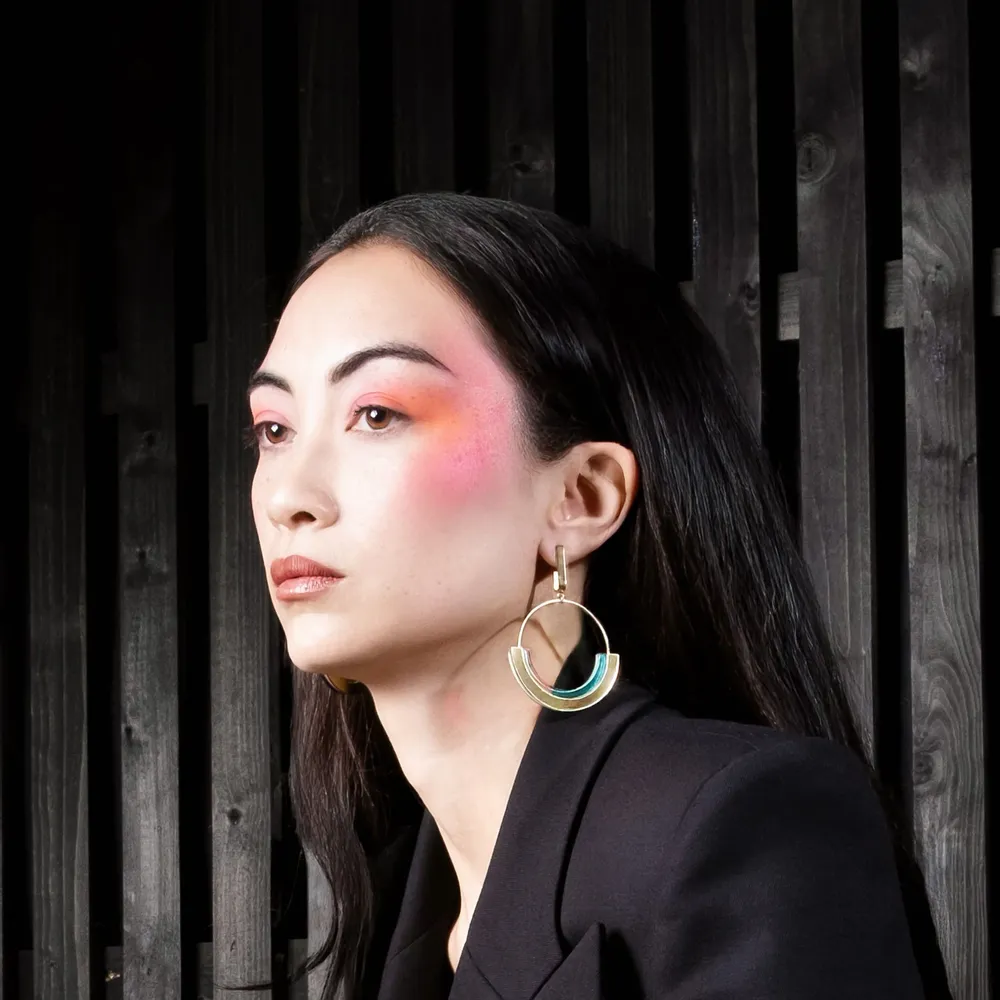 Jewelry - SATURN CREOLES Gold - TELLMEE