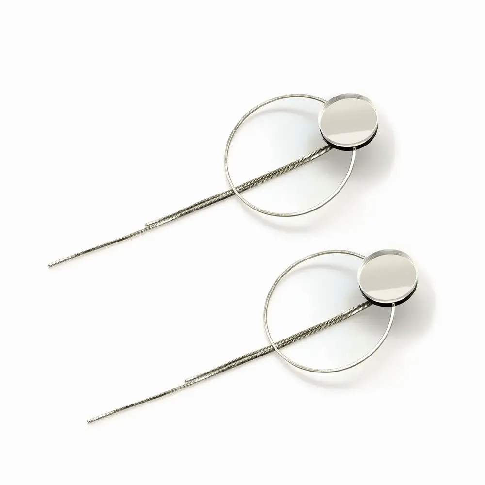 Jewelry - LUNA Silver Earrings - TELLMEE
