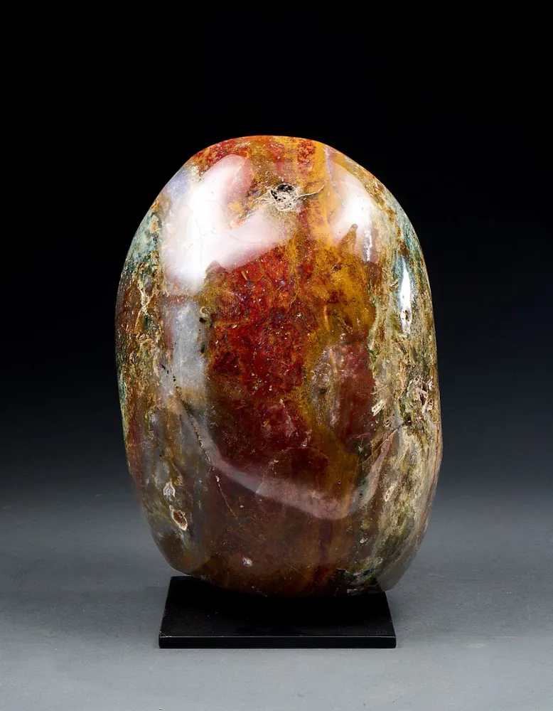 Objets de décoration - Blocs de Jaspe polychrome, cabinet de curiosités. - METAMORPHOSES