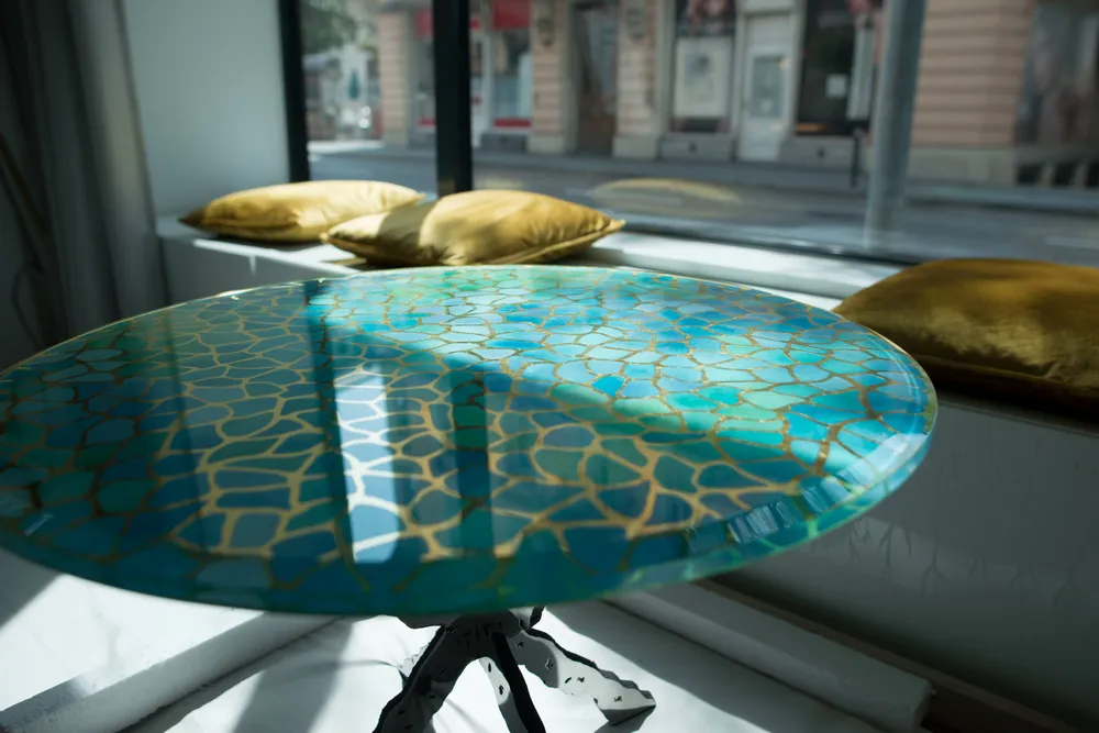 Tables basses - DragonFly, table basse églomisée - NARCIS