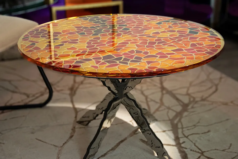 Tables basses - DragonFly, table basse églomisée - NARCIS