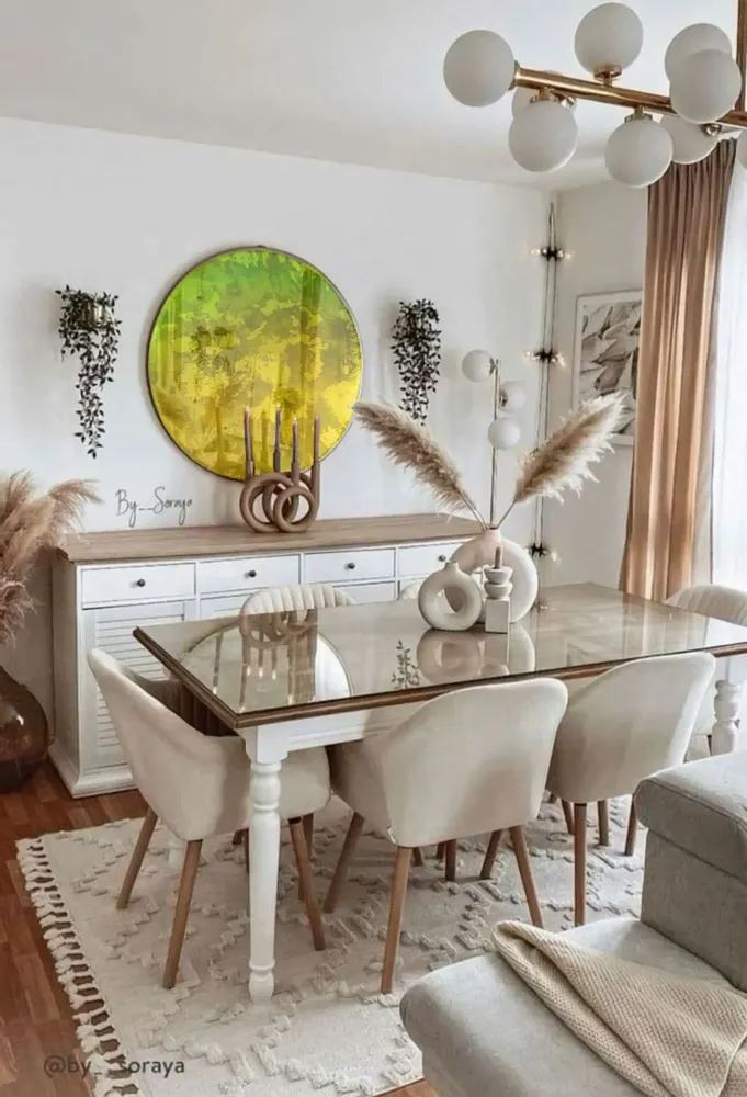 Miroirs - Miroir rond décoratif, reflet cosmique - NARCIS