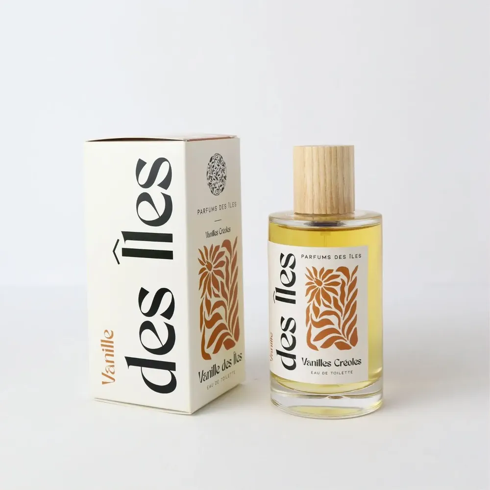 Fragrance for women & men - Eau de toilette - Vanille des Îles - Vanilles Créoles - 100 ml - PARFUMS DES ILES