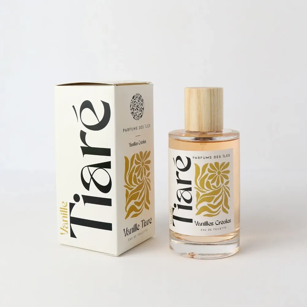 Fragrance for women & men - Eau de toilette - Vanille Tiaré - Vanilles Créoles - 100 ml - PARFUMS DES ILES