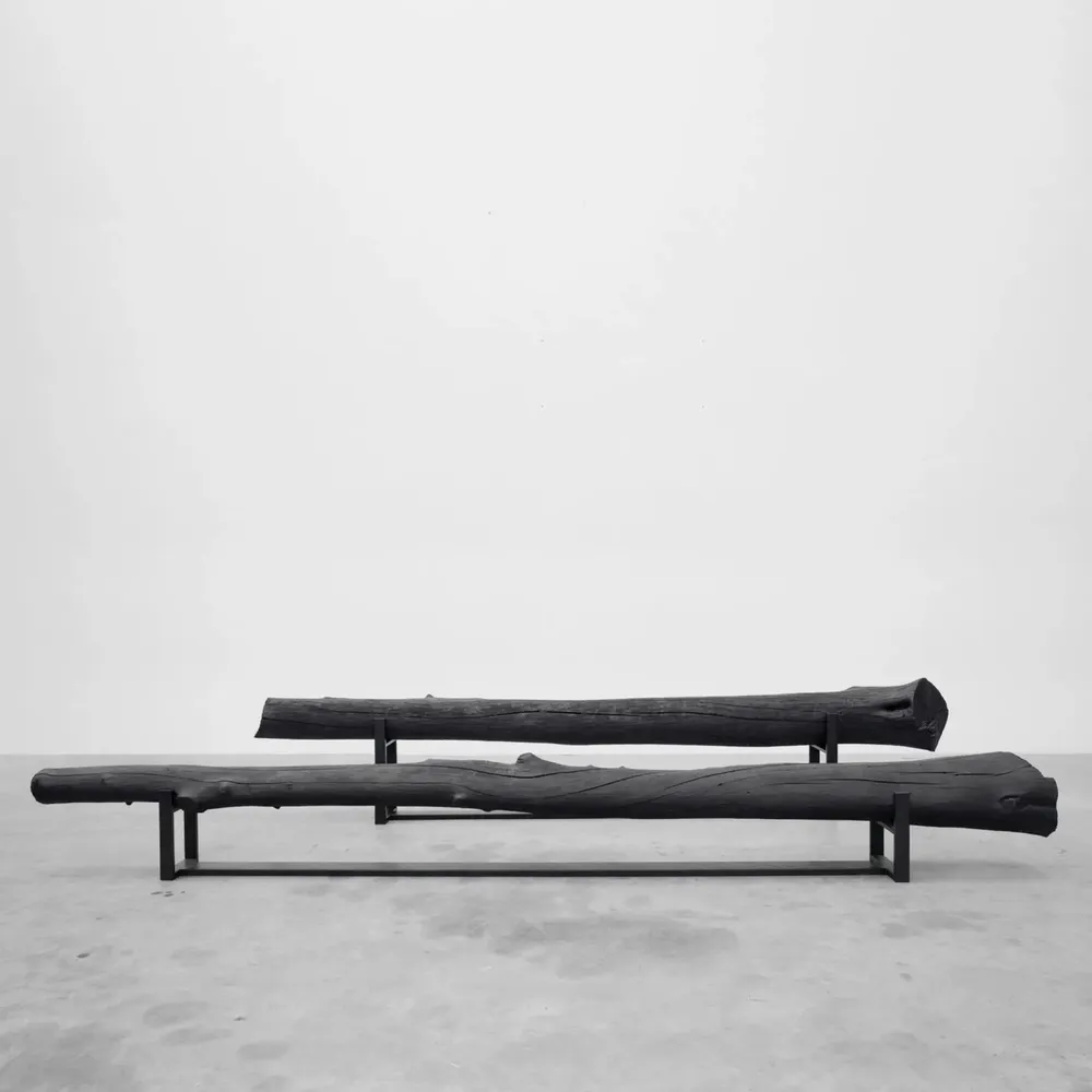 Lawn sofas   - Bench - OLMO #1 - IMPERFETTOLAB