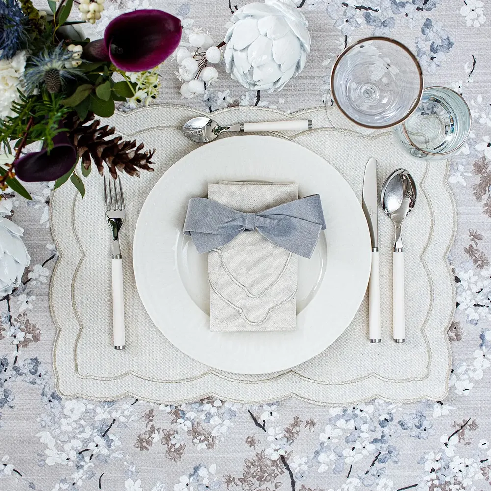 Nappes - Nappe Twigs – Collection en lin naturel - ROSEBERRY HOME