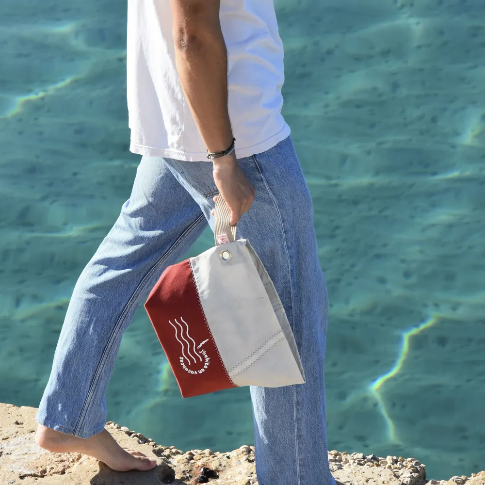 Pochettes - Accessoires en voiles de bateau recyclées - écoresponsables - français - LES TOILES DU LARGE