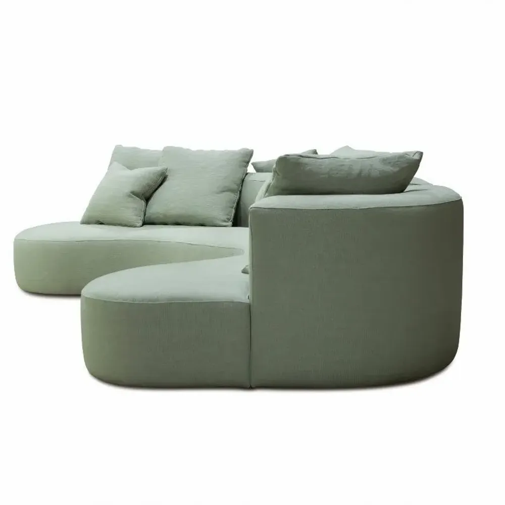 Sofas for hospitalities & contracts - Lab Organic Unique|Double sided curved sofa, 100% custom made - CREARTE COLLECTIONS