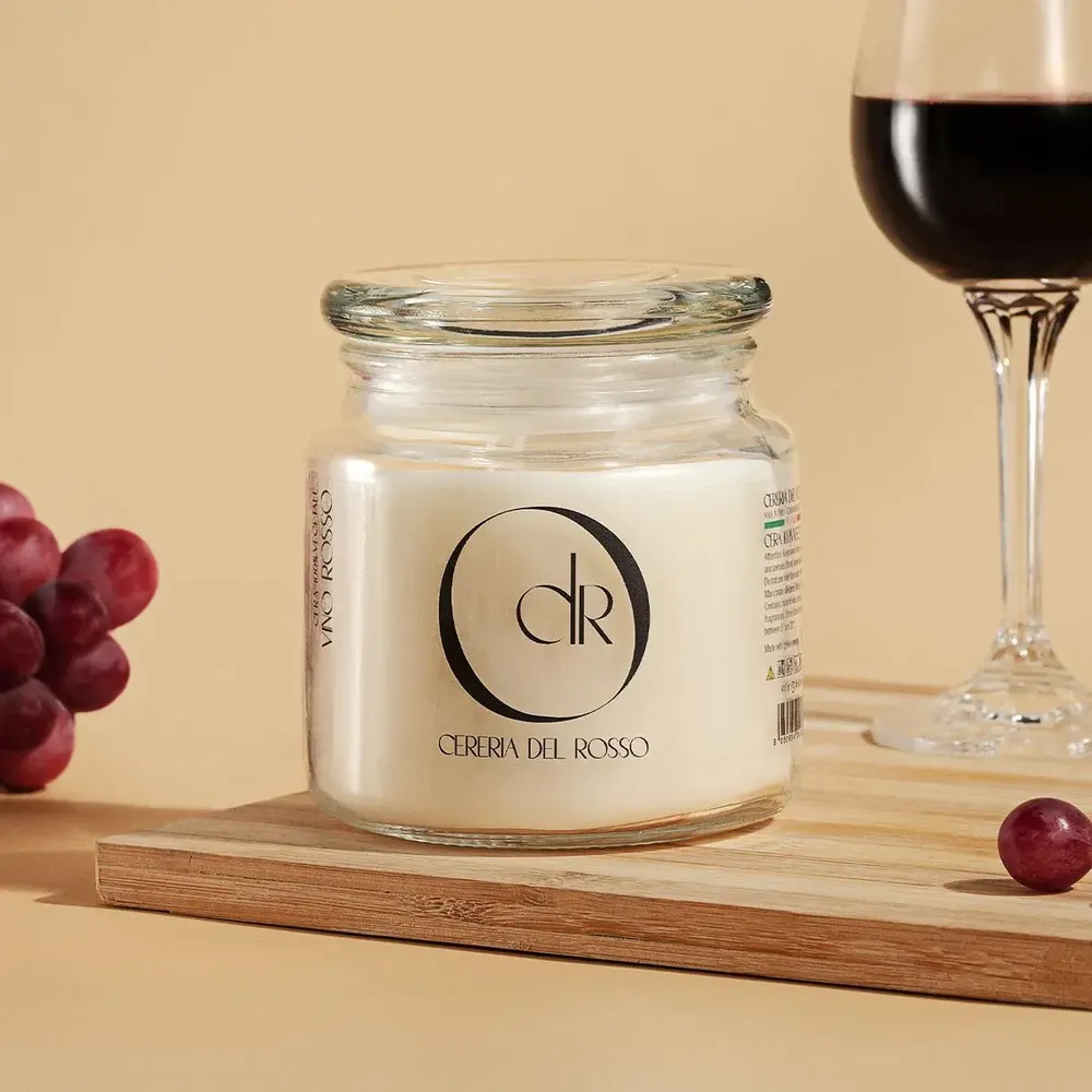 Candles - Jar scented Candle- Imperial Red - CERERIA DEL ROSSO