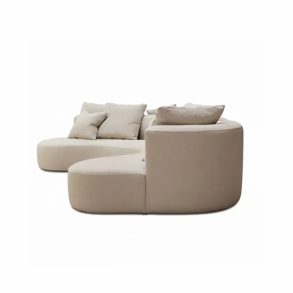Sofas for hospitalities & contracts - Lab Organic Unique|Double sided curved sofa, 100% custom made - CREARTE COLLECTIONS