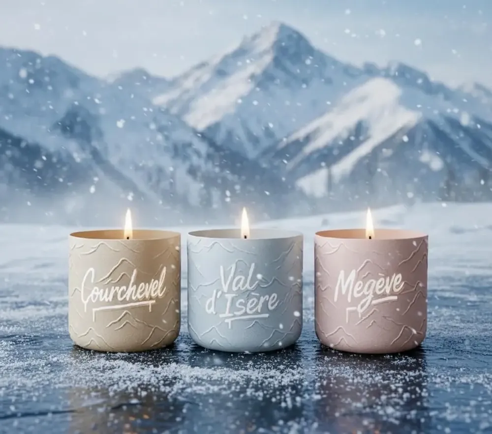 Candles - TRIO_RETRAITE ALPINE scented candle set - ARTITUDE HOME
