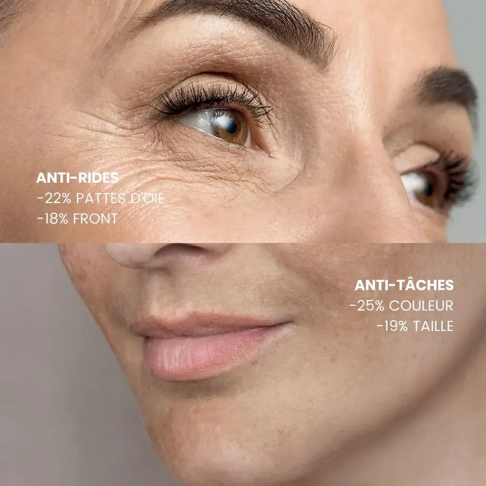 Cosmétiques - SÉRUM VITAMINE C PEPTIDE 10 EN POUDRE - 10 ACTIONS ANTI-ÂGE - YODI