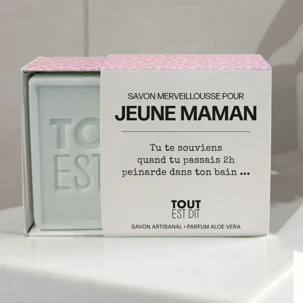 Cadeaux - SAVONS à MESSAGE - TOUT EST DIT