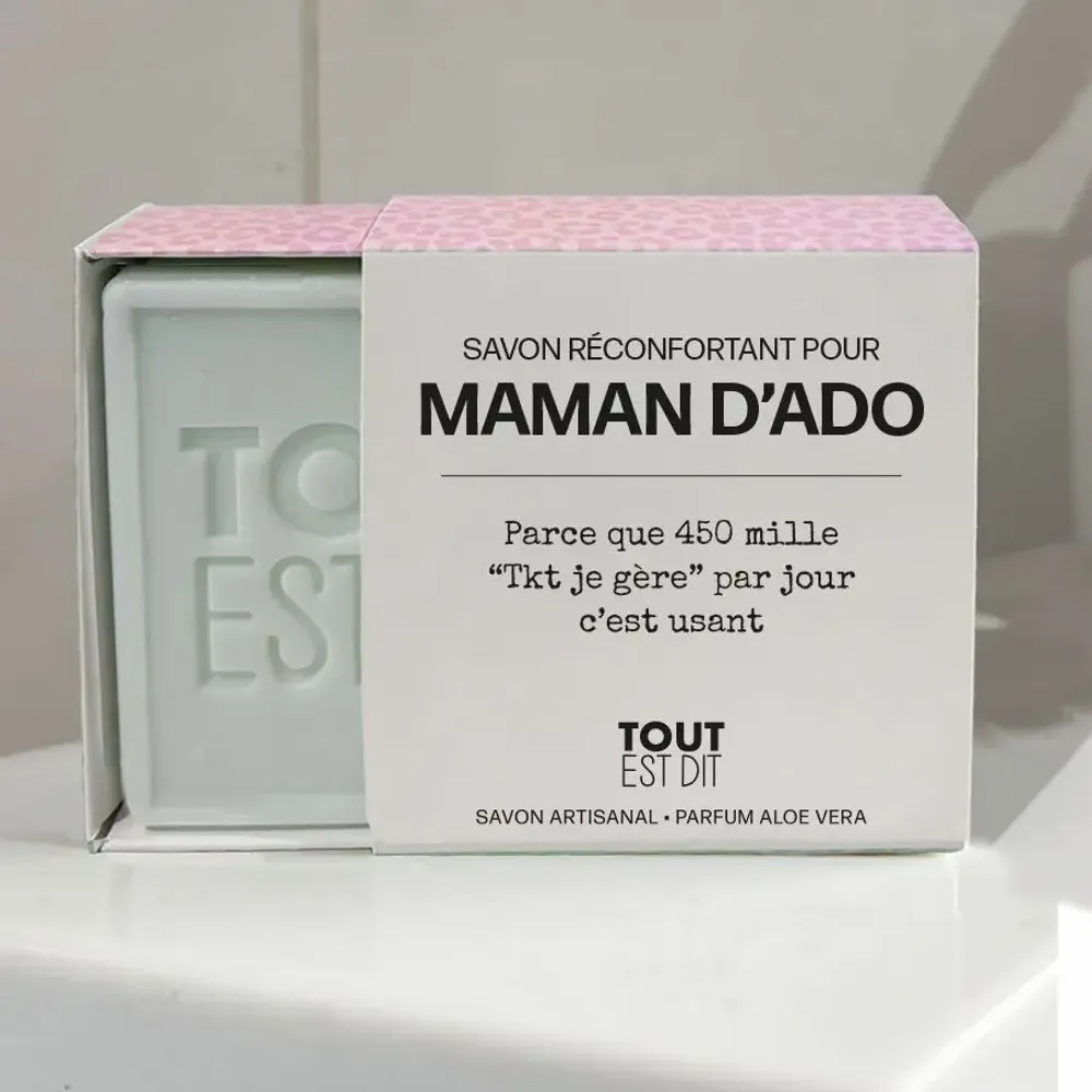 Cadeaux - SAVONS à MESSAGE - TOUT EST DIT