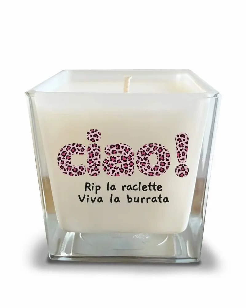 Cadeaux - Bougie en verre à message - TOUT EST DIT