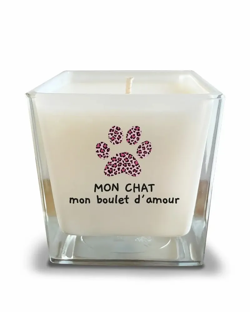 Cadeaux - Bougie en verre à message - TOUT EST DIT