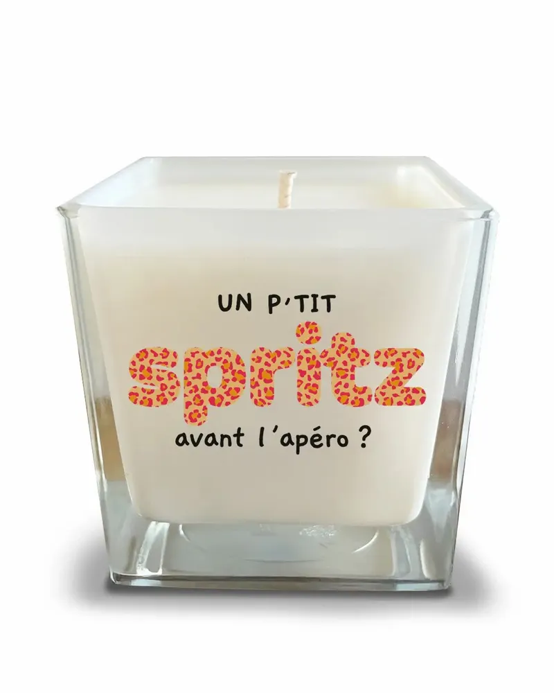 Cadeaux - Bougie en verre à message - TOUT EST DIT