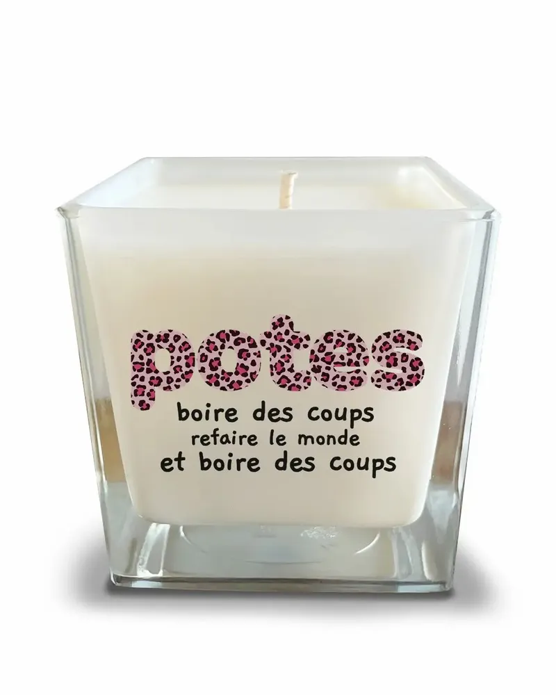 Cadeaux - Bougie en verre à message - TOUT EST DIT