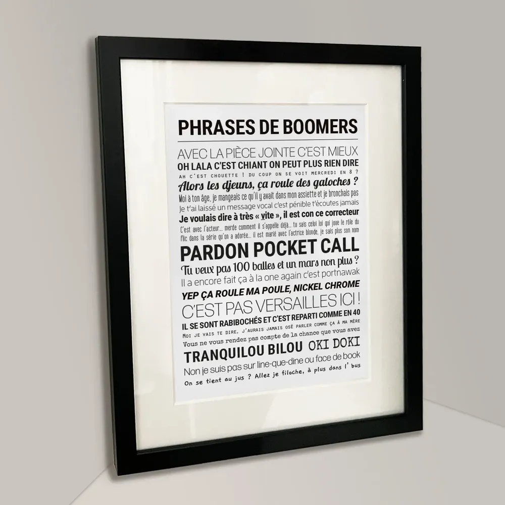 Affiches - AFFICHES DROLES ET IMPERTINENTES - TOUT EST DIT