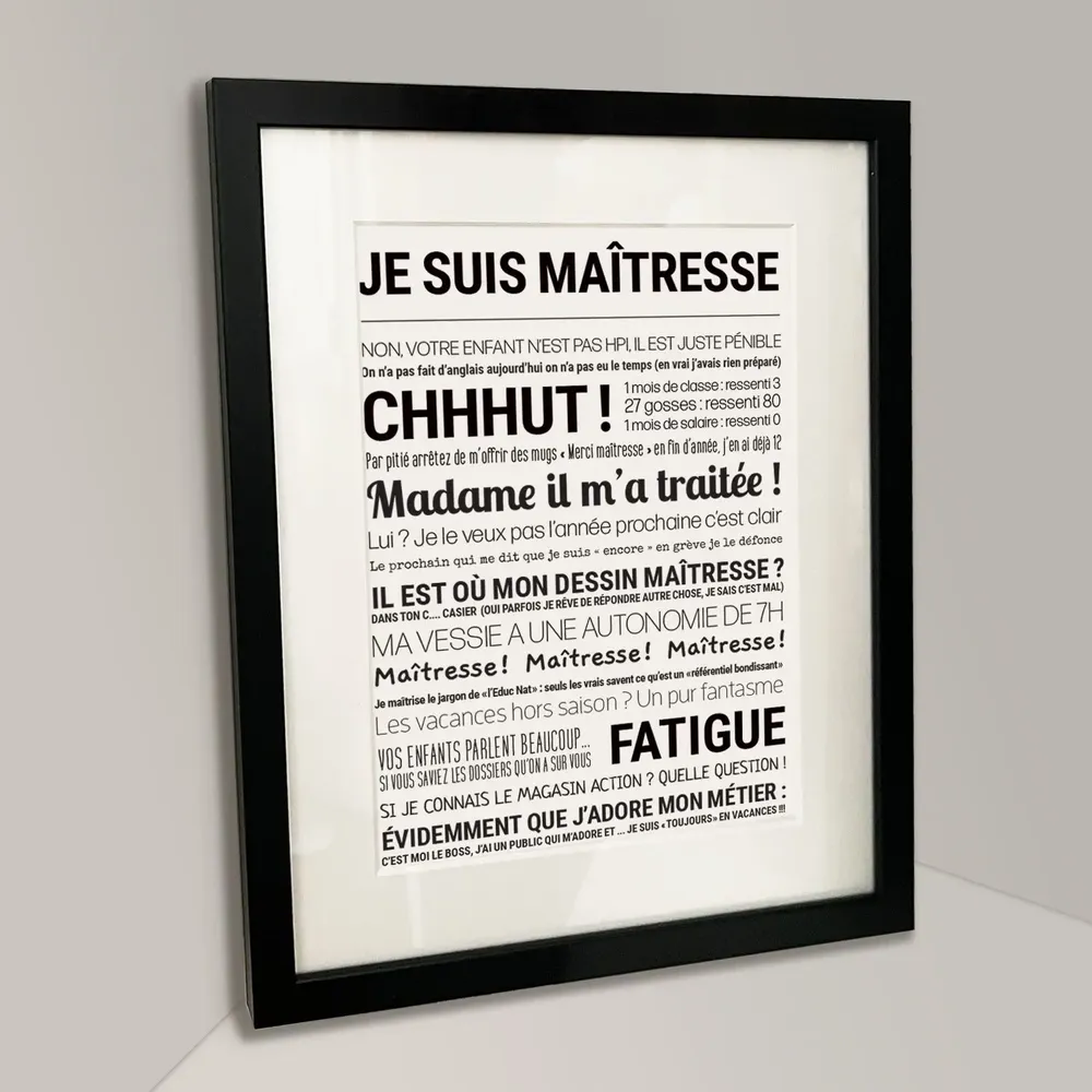 Affiches - AFFICHES DROLES ET IMPERTINENTES - TOUT EST DIT