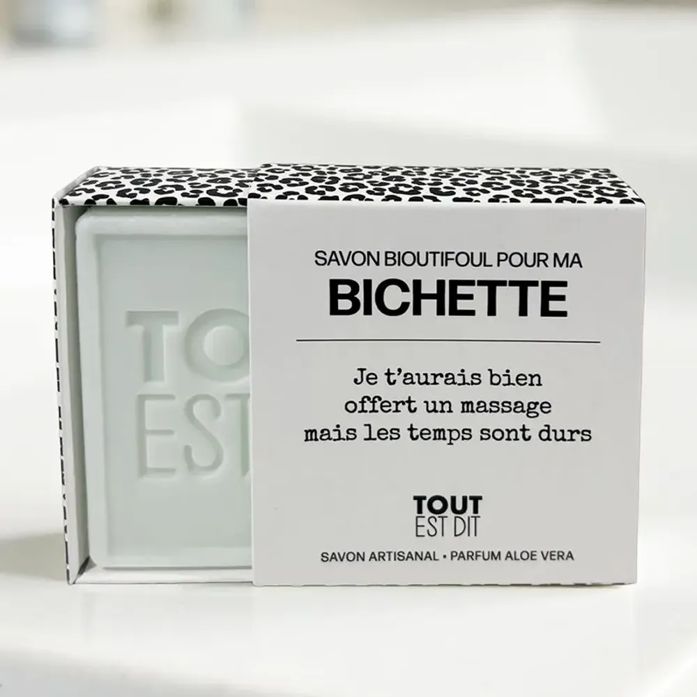 Cadeaux - SAVONS à MESSAGE - TOUT EST DIT