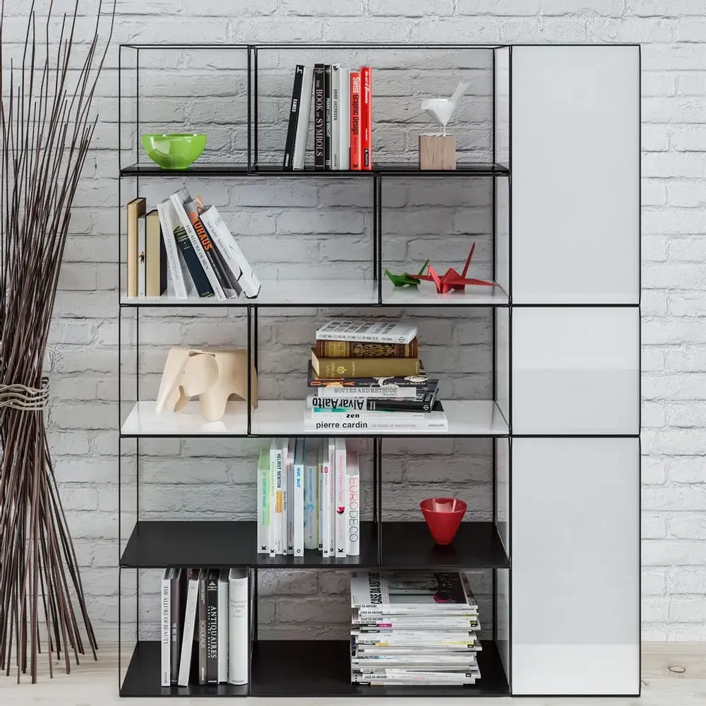 Bibliothèques - QUIBICA, the bookshelf - PIPEDESIGN PURESHAPE