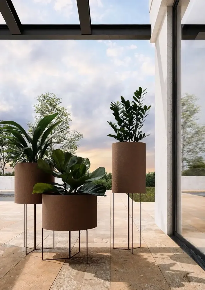 Pots de fleurs - CLORI_2, the planter - PIPEDESIGN PURESHAPE