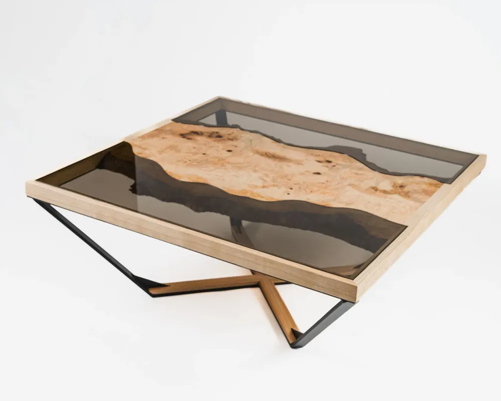 Unique pieces - L'Île de la Cité coffee table - HERON DESIGN