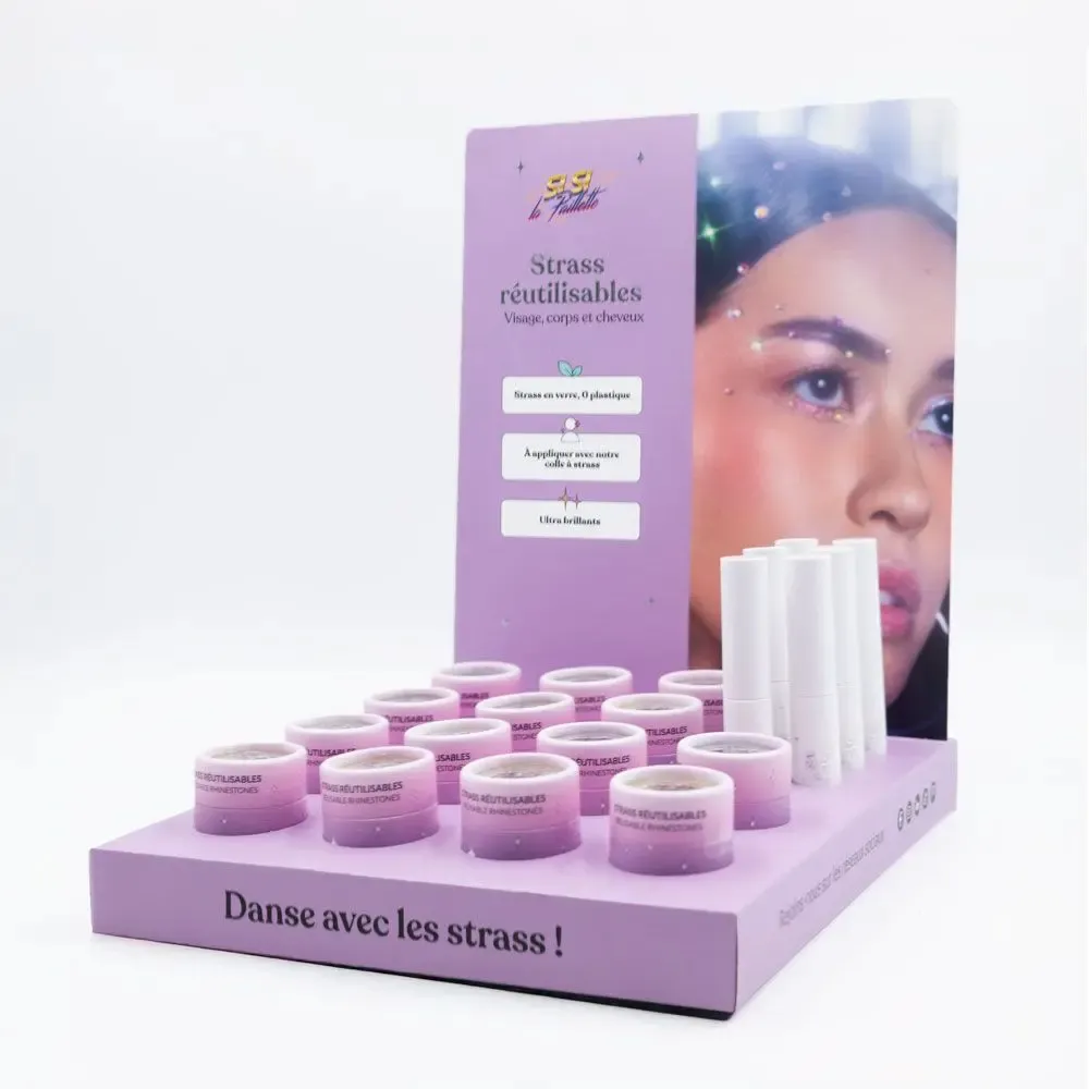 Beauty products - Reusable rhinestone face pack - SISI LA PAILLETTE