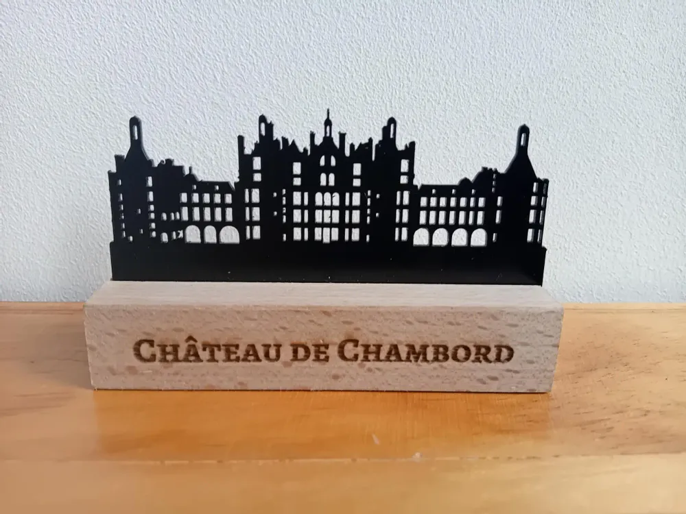 Cadeaux - mini skyline sur socle bois - LEFÈVRE PARIS