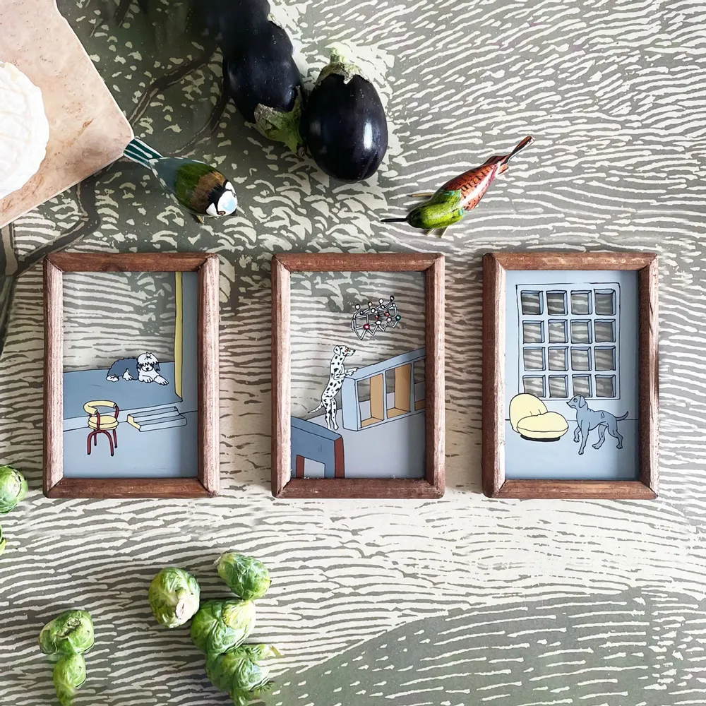 Cadeaux - Miniature - Charles, Ray & le dalmatien - L'ÉQUIPÉE