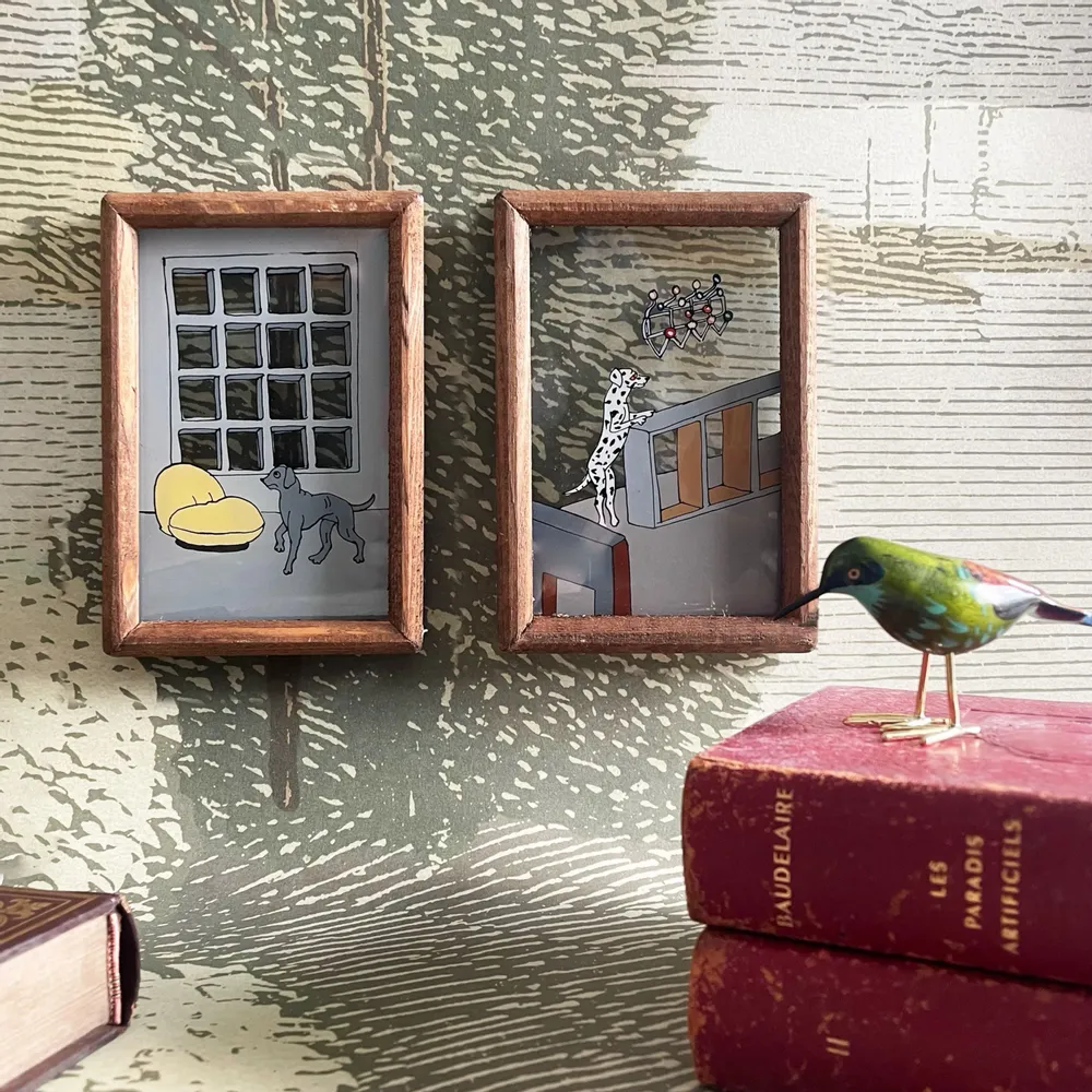 Cadeaux - Miniature - Charles, Ray & le dalmatien - L'ÉQUIPÉE