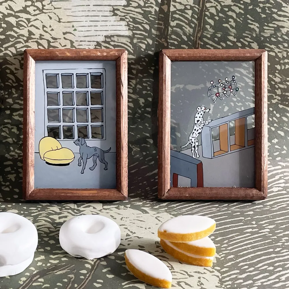 Cadeaux - Miniature - Charles, Ray & le dalmatien - L'ÉQUIPÉE