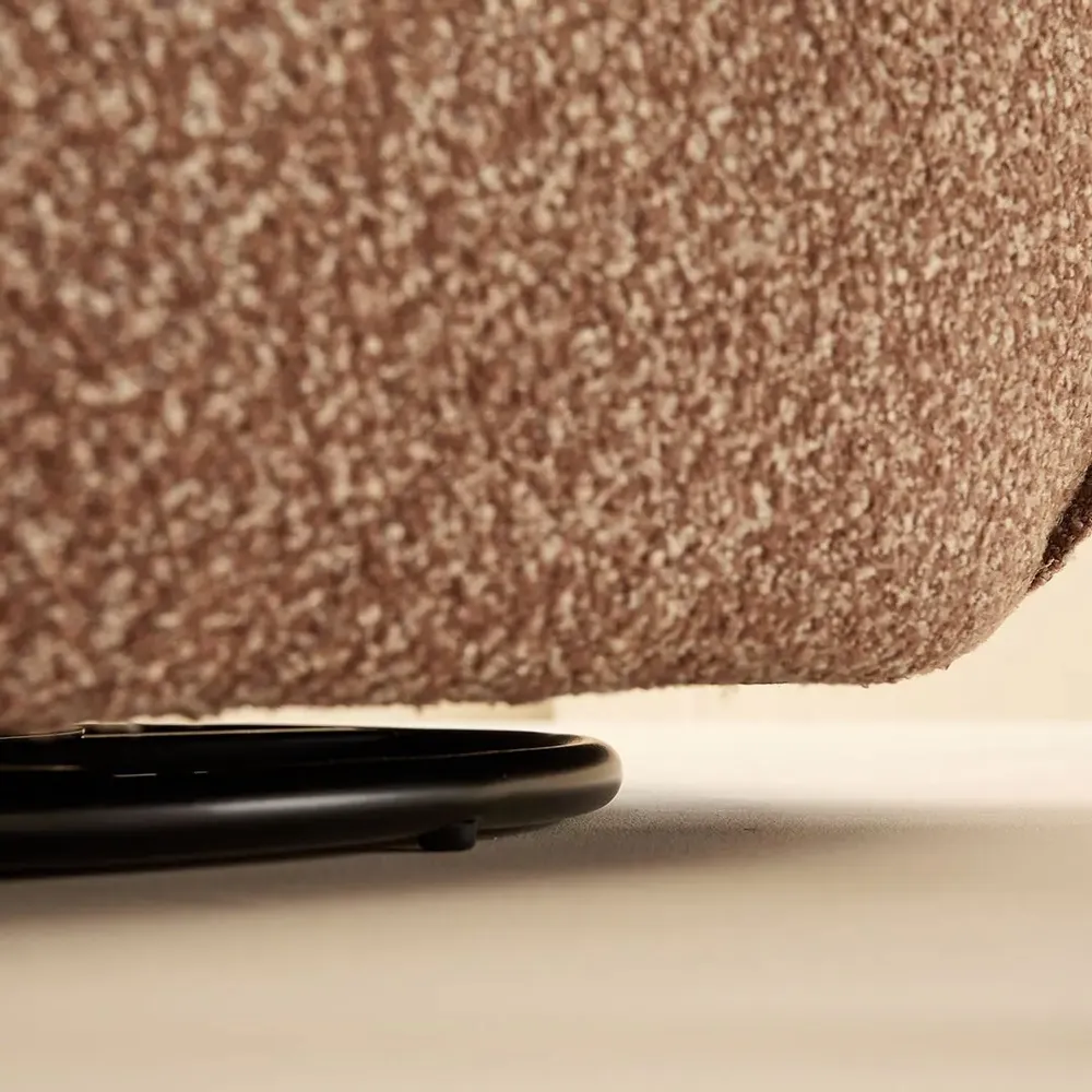 Armchairs - Caesar coral swivel armchair - SIGNATURE MOBILIER ET DÉCORATION