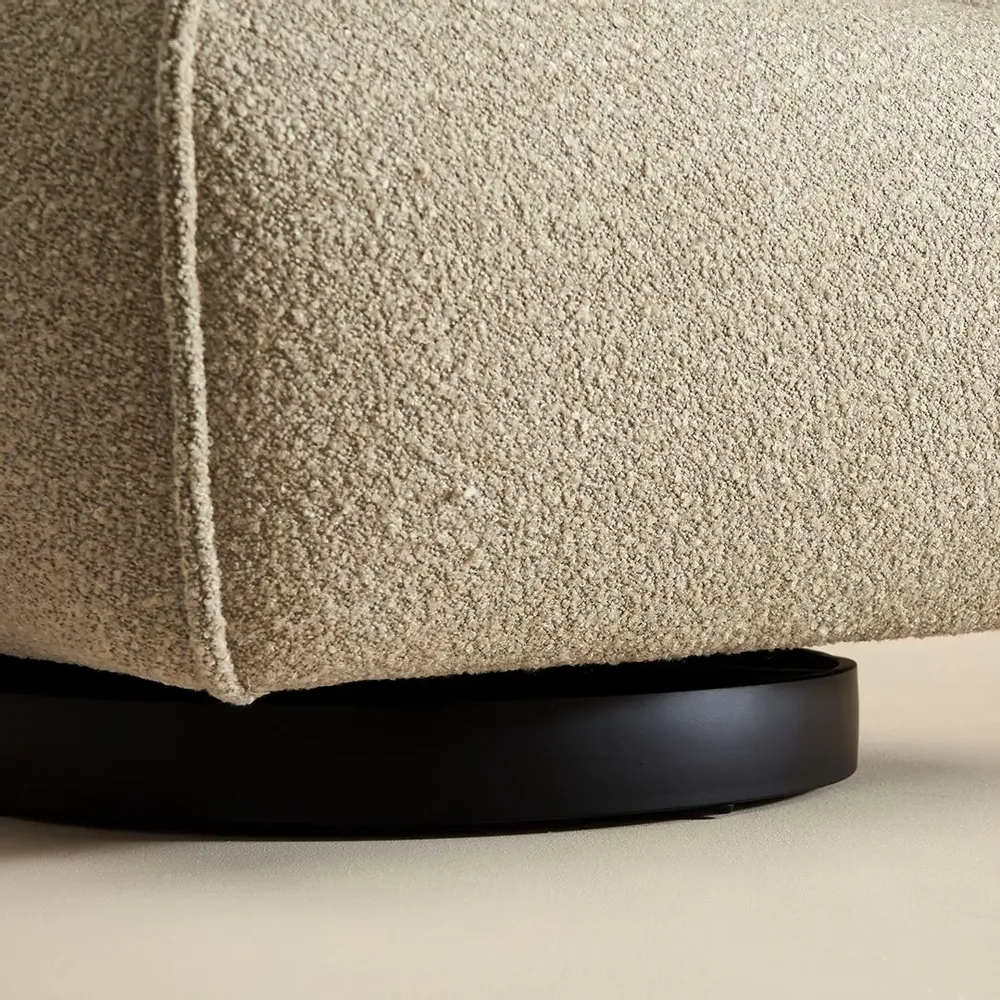 Armchairs - Henry Twine Swivel Chair - SIGNATURE MOBILIER ET DÉCORATION